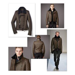 NWT stunning BELSTAFF Quilted Leather BIKER JACKET Size 48 EUR | 38 US | M